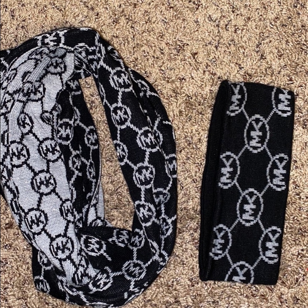 Michael Kors Scarf and Headband set